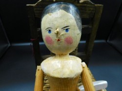 PEG DOLL CALICO FACE